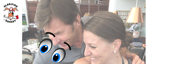 IS SIR NICK FALDO A GLORIFIED DONKEY? Image